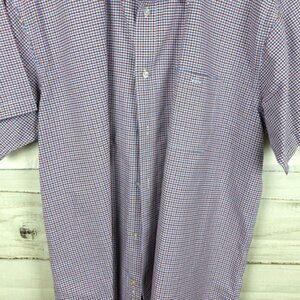 Red and Blue Checkered Casual Shirt